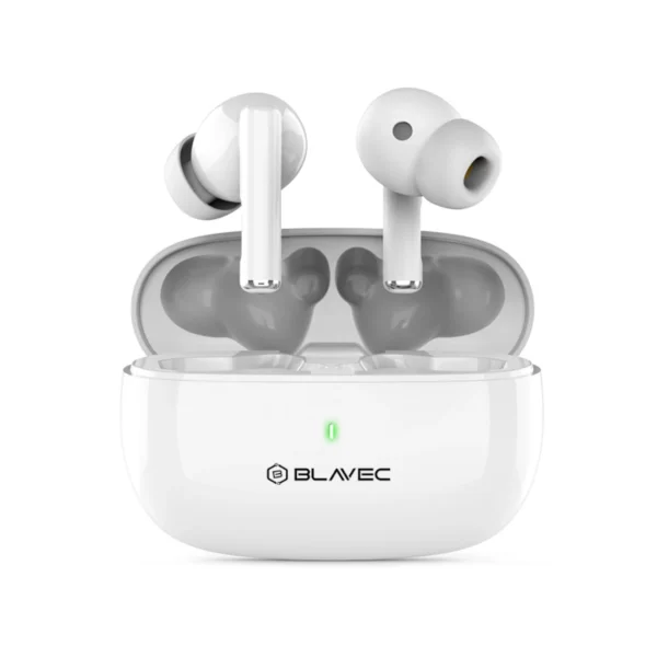 Blavec Bluetooth Ακουστικά Pure BW01 White - Image 2