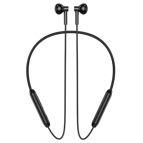 Borofone Bluetooth Ακουστικά με Καλώδιο Λαιμού BE70 Black - Image 2