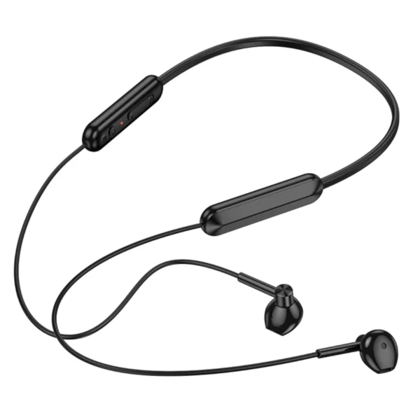 Borofone Bluetooth Ακουστικά με Καλώδιο Λαιμού BE70 Black - Image 3
