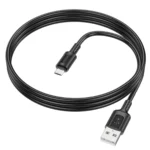 Borofone Καλώδιο USB to Micro USB 1m 2.4A BX111 Black - Image 3