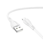 Borofone Καλώδιο Usb A to Lightning 1m 2.4A BX121 White - Image 2