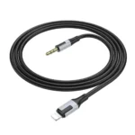 Borofone Καλώδιο ήχου Lightning to Jack Male 3.5mm 1m Black BL19 - Image 3