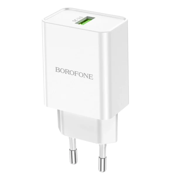 Borofone Φορτιστής USB 18W BN5 White - Image 2