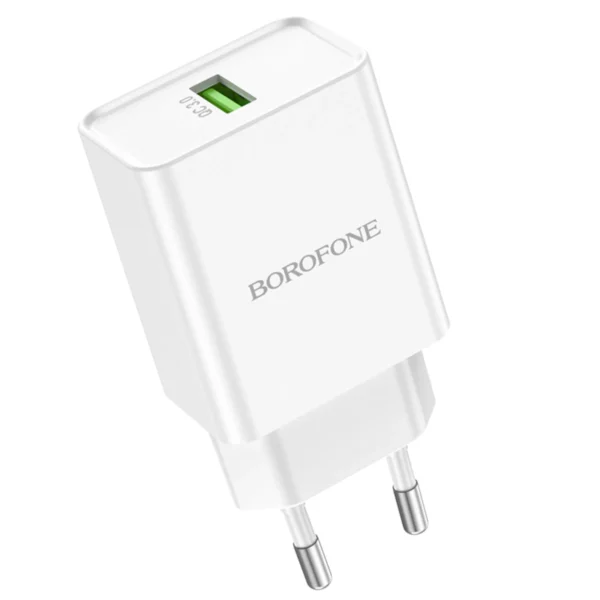 Borofone Φορτιστής USB 18W BN5 White - Image 3