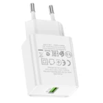 Borofone Φορτιστής USB 18W BN5 White - Image 5