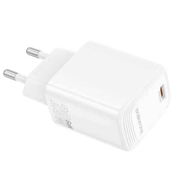 Borofone Φορτιστής USB-C Gan 20W BN26 White - Image 5