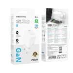 Borofone Φορτιστής USB-C Gan 30W BN28 White