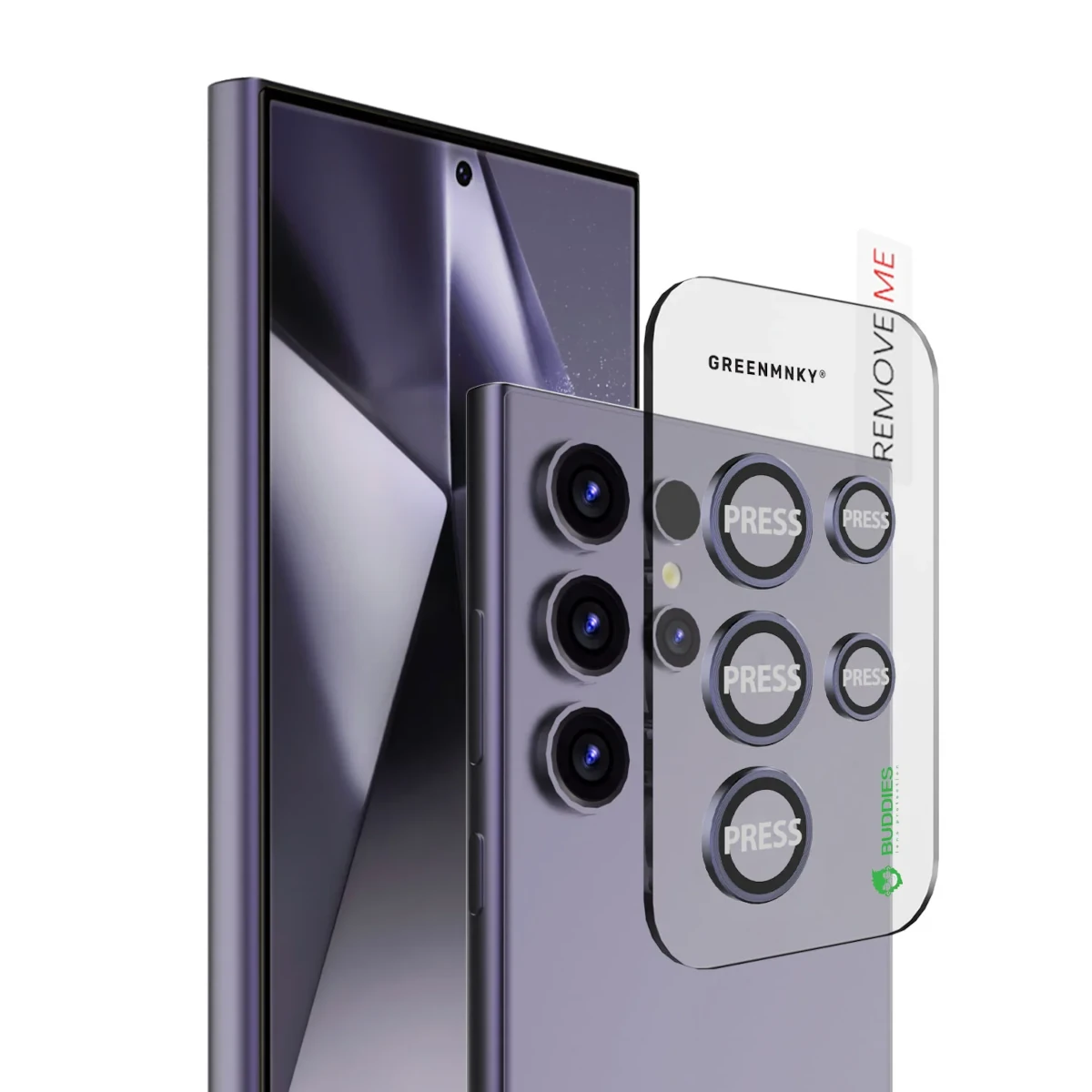 Buddies_Samsung_Galaxy_S24_Ultra_Purple.webp Buddies για Samsung 24 Ultra Προστασία κάμερας - Image 1