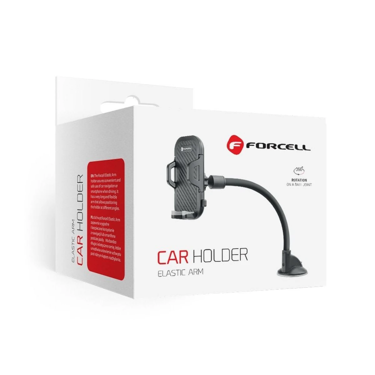 FORCELL-F-GRIP-17-cm-car-holder-for-windshielddashboard-Black-0.webp Forcell Βάση Αυτοκινήτου με Βεντούζα και Αγκιστρα Carbon Bracket 17cm A150 Black - Image 1