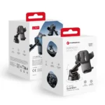 Forcell Βάση Αυτοκινήτου με Βεντούζα και Αγκιστρα F-GRIP Guardian Black