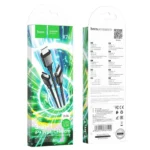 Hoco Καλώδιο 3in1 USB to Micro USB, USB-C, Lightning 1m 2A X76 Black - Image 4