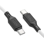 Hoco Καλώδιο USB-C to USB-C 1m 60W X90 White - Image 2