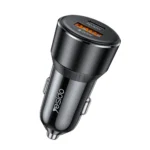 Yesido Φορτιστής αυτοκινήτου 1xUSB, 1xUSB-C 50W Y64 Black
