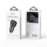 Yesido Φορτιστής αυτοκινήτου 1xUSB, 1xUSB-C 50W Y64 Black - Image 2