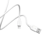 Borofone Καλώδιο USB to Lightning 3m 2.4A BX14 Linkjet White - Image 3