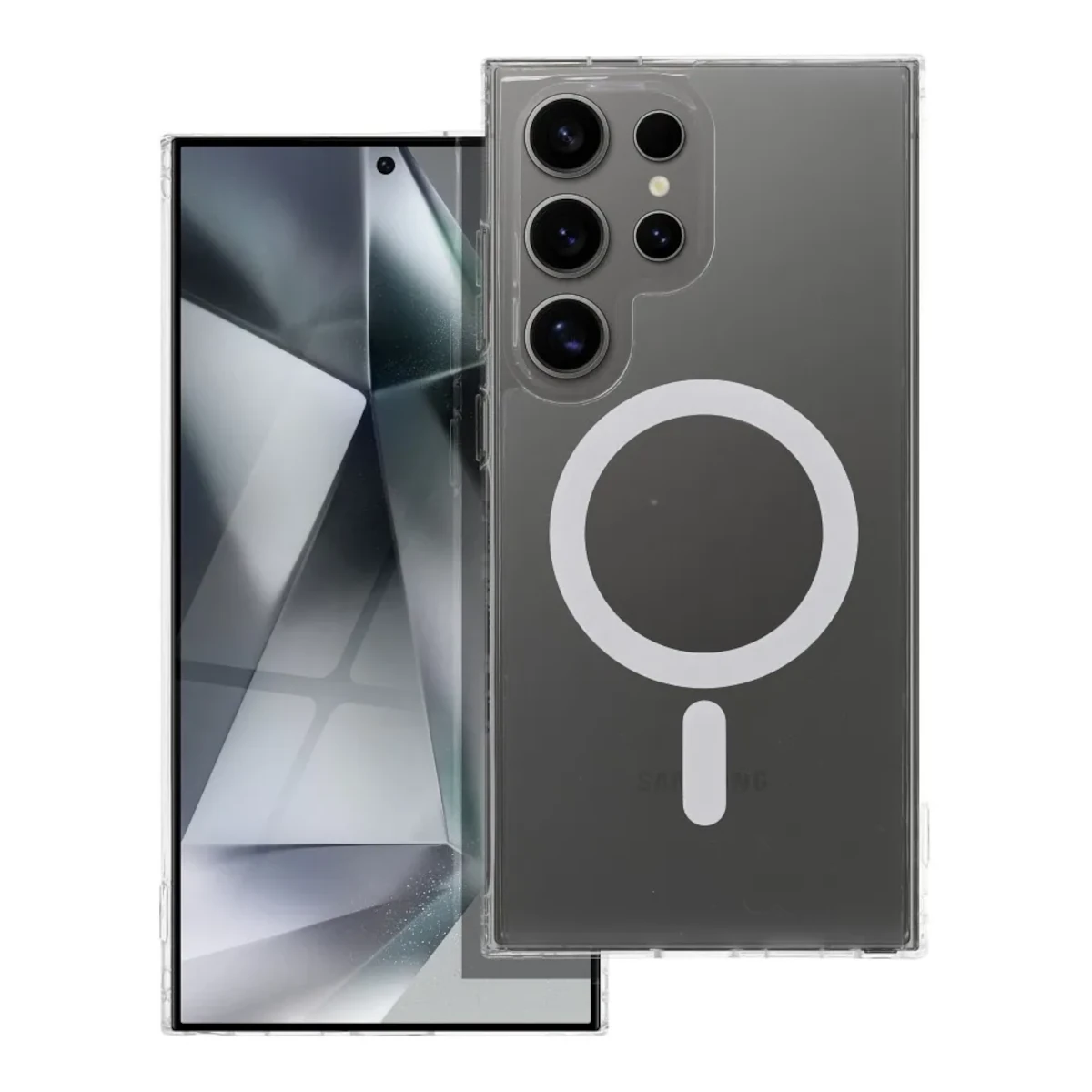 clear-mag-covermid-case-with-magsafe-for-samsung-transparent-0.webp Magsafe Διάφανη θήκη Samsung Galaxy S24 Ultra - Image 1