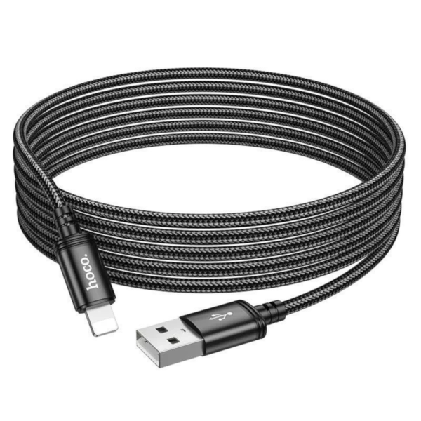 Hoco Καλώδιο USB to Lightning 3m 2.4A X91 Black - Image 2