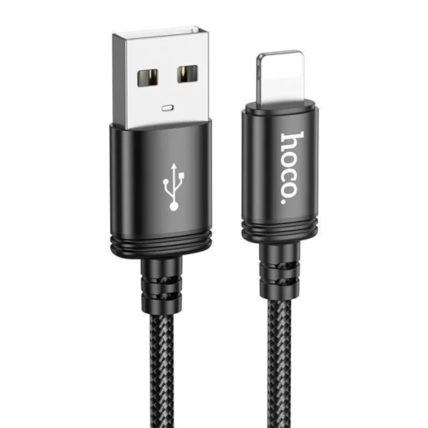 Hoco Καλώδιο USB to Lightning 3m 2.4A X91 Black - Image 3