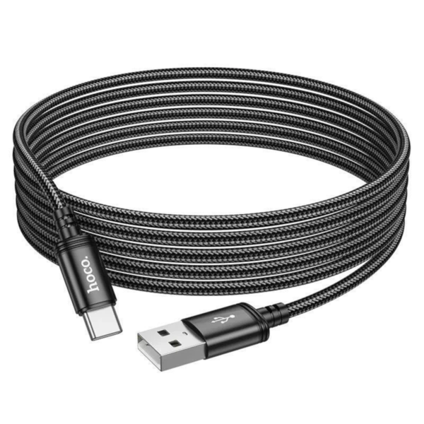 Hoco Καλώδιο USB to USB-C 3m 3A X91 Black - Image 2
