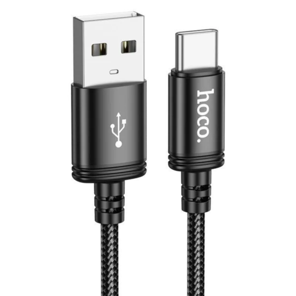 Hoco Καλώδιο USB to USB-C 2m 3A X14 Black - Image 2