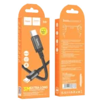 Hoco Καλώδιο USB-C to USB-C 3m 60W X91 Black