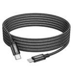Hoco Καλώδιο USB-C to USB-C 3m 60W X91 Black - Image 3