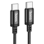Hoco Καλώδιο USB-C to USB-C 3m 60W X91 Black - Image 2