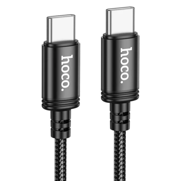 Hoco Καλώδιο USB-C to USB-C 3m 60W X91 Black - Image 2