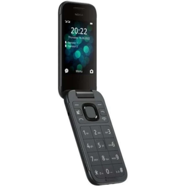 Nokia 2660 Flip Dual SIM με Κουμπιά Μαύρο - Image 3