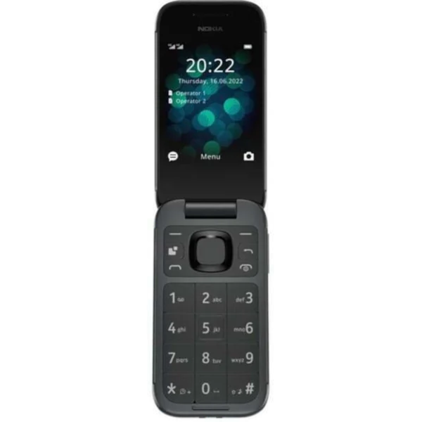 Nokia 2660 Flip Dual SIM με Κουμπιά Μαύρο - Image 5