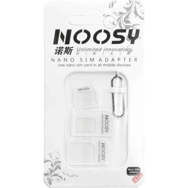 Noosy Nano Sim Αντάπτορας White - Image 2