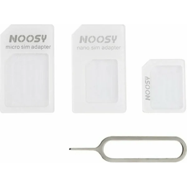 Noosy Nano Sim Αντάπτορας White - Image 3