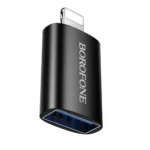 Αντάπτορας Borofone BV26 Lightning σε USB 2.0 με Λειτουργία OTG Black - Image 7