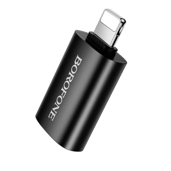 Αντάπτορας Borofone BV26 Lightning σε USB 2.0 με Λειτουργία OTG Black - Image 5