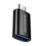 Αντάπτορας Borofone BV26C USB-C σε USB 3.0 με Λειτουργία OTG και Δυνατότητα Φόρτισης 5V / 2A Black - Image 7