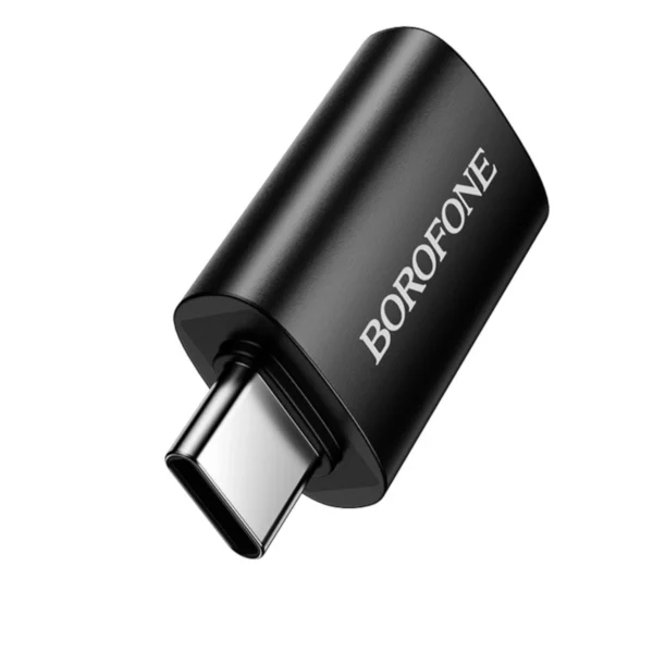Αντάπτορας Borofone BV26C USB-C σε USB 3.0 με Λειτουργία OTG και Δυνατότητα Φόρτισης 5V / 2A Black - Image 3