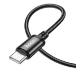 Hoco Καλώδιο USB to USB-C 1m 3A X89 Black - Image 3