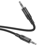 Hoco Καλώδιο Ηχου Jack to Jack 3.5mm 1.2m UPA27 Black - Image 2