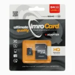 Imro MicroSD Card Class10 UHS1 64GB