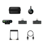 Blavec Lavalier 2x Ασύρματα Μικρόφωνα Kινητού USB-C, Lightning MK-02 ClipGo Compo Black - Image 3