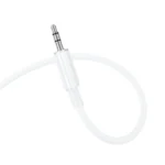 Borofone Καλώδιο Ηχου AUX Lightning to Jack Male 3.5mm 1m BL21 White - Image 2