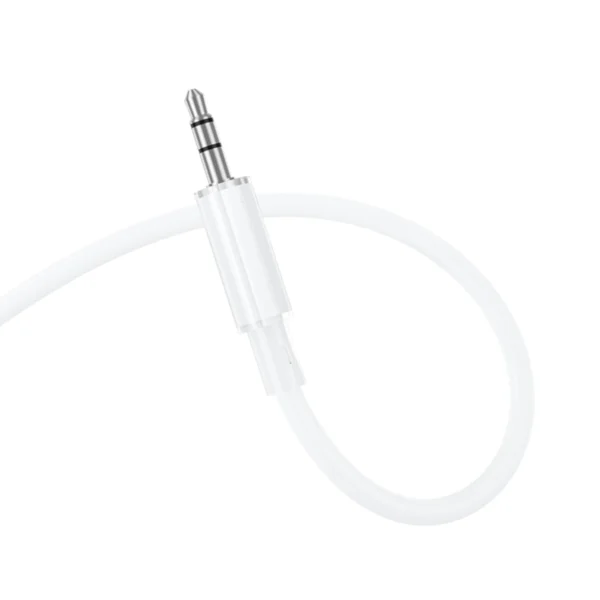 Borofone Καλώδιο Ηχου AUX Lightning to Jack Male 3.5mm 1m BL21 White - Image 2