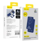 Blavec PowerBank Magsafe 5.000mAh Ultra Slim 3 in 1 USB-C 22,5W BJ-04 Navy