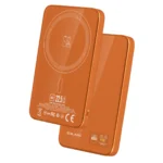 Blavec PowerBank Magsafe 5.000mAh Ultra Slim 3 in 1 USB-C 22,5W BJ-04 Orange - Image 3