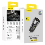 Blavec Φορτιστής Αυτοκινήτου USB/USB-C 83W Nitro BS-05B Black