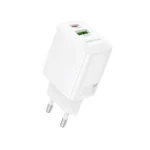 Borofone Φορτιστής USB/USB-C 30W BN29 Fuente White - Image 5