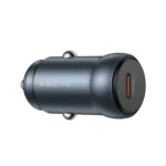 Borofone Φορτιστής Αυτοκινήτου USB-C 30W BZ32 Fresh Gray - Image 2
